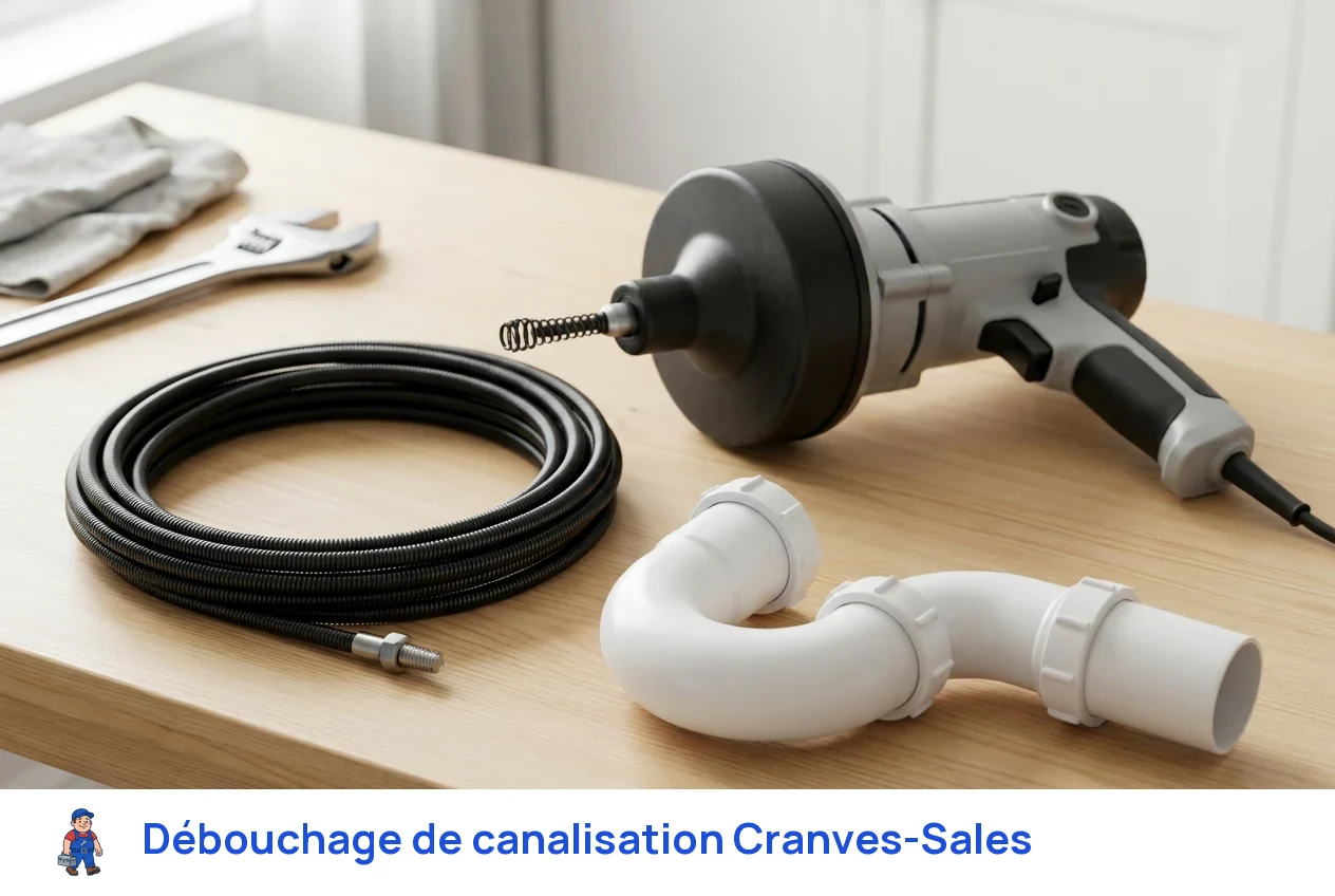 Débouchage de canalisation à Cranves-Sales