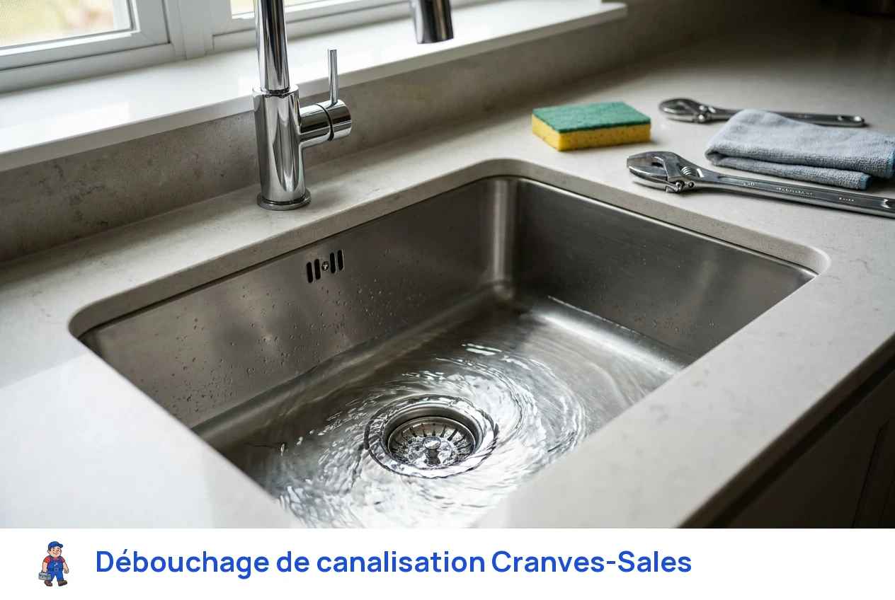 Débouchage de canalisation à Cranves-Sales