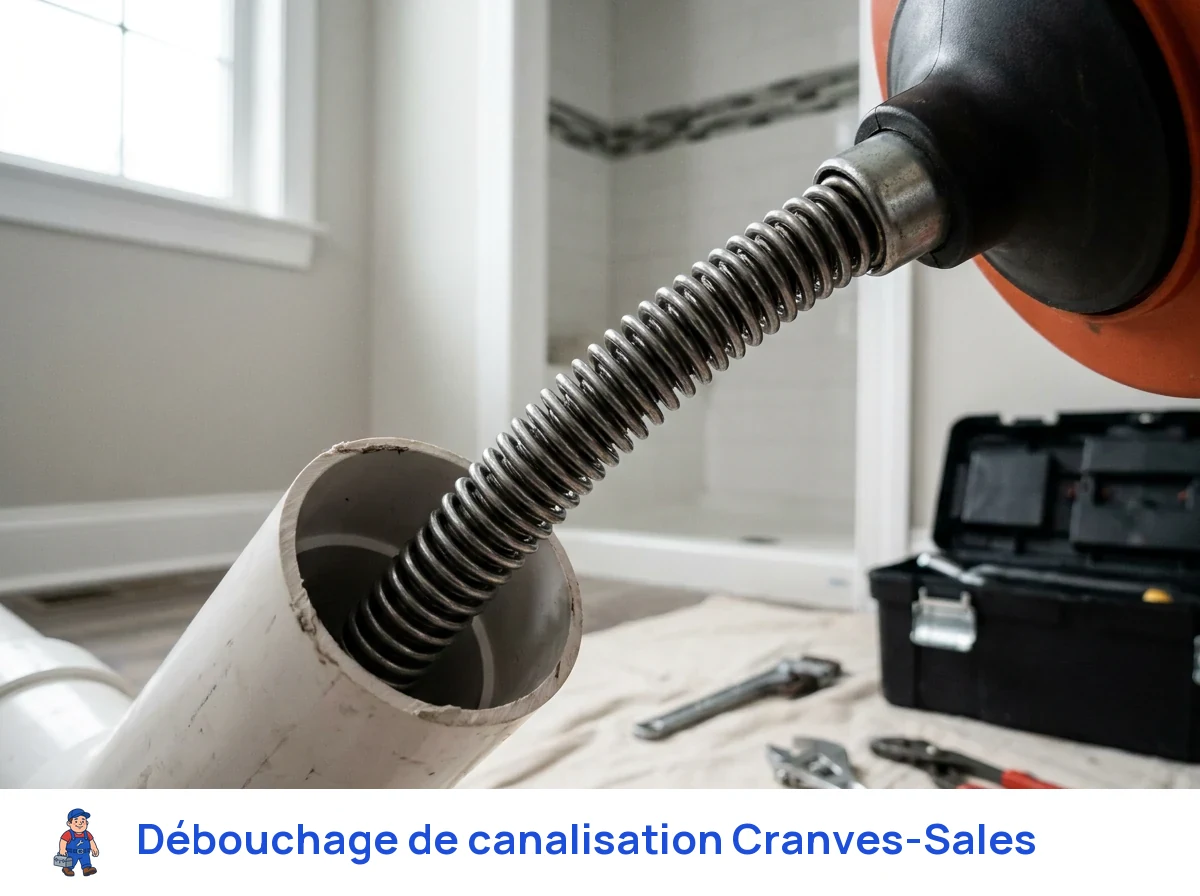 Débouchage de canalisation à Cranves-Sales