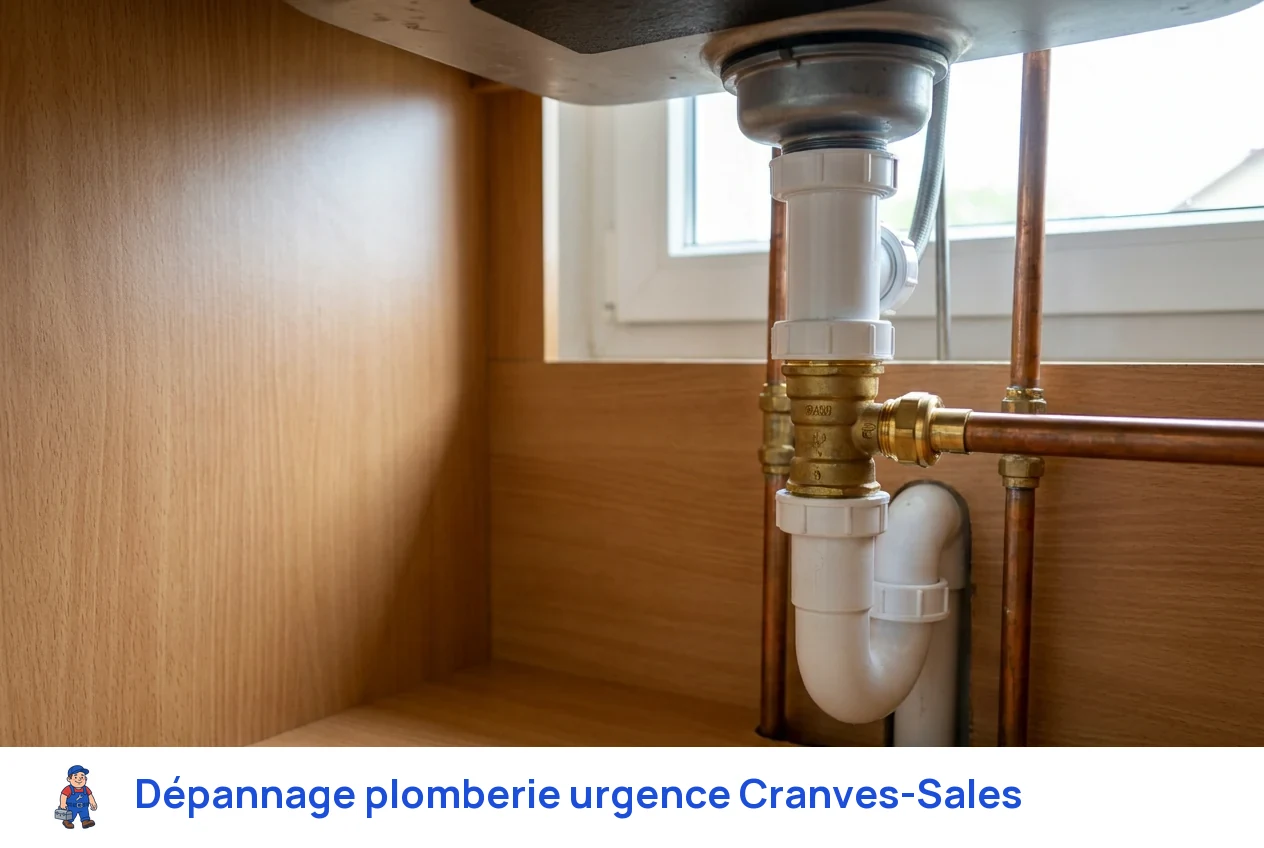 Dépannage plomberie urgence à Cranves-Sales