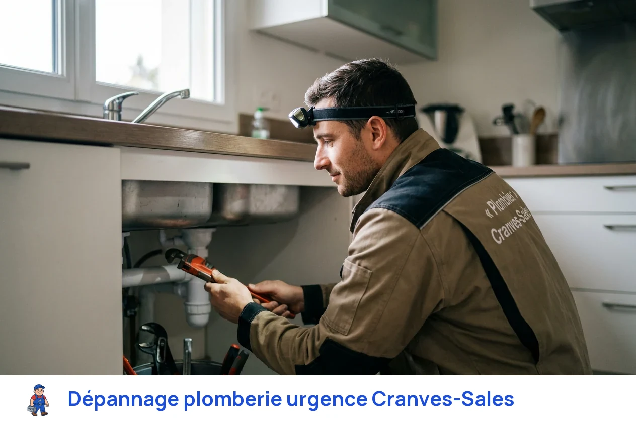 Dépannage plomberie urgence à Cranves-Sales