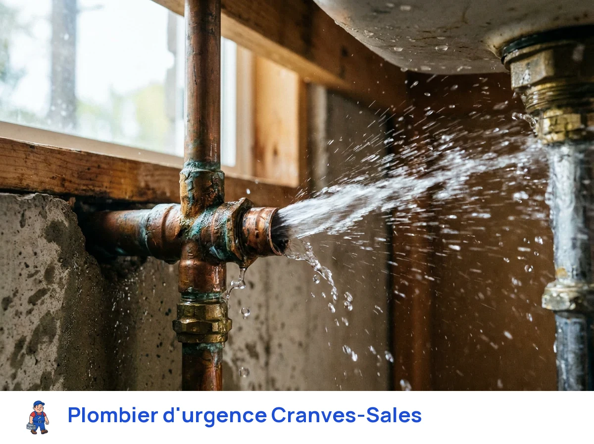 Plombier d'urgence à Cranves-Sales