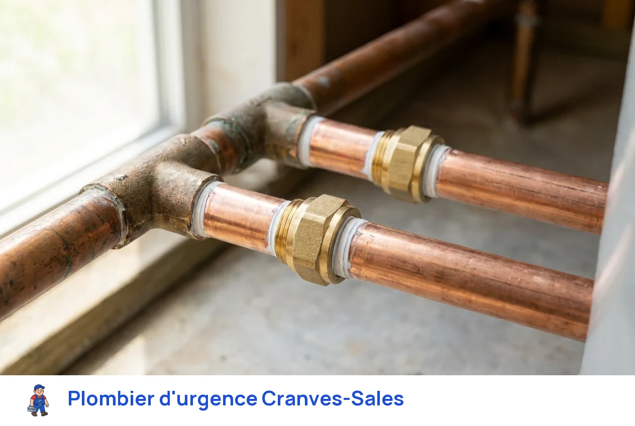 Plombier d'urgence à Cranves-Sales