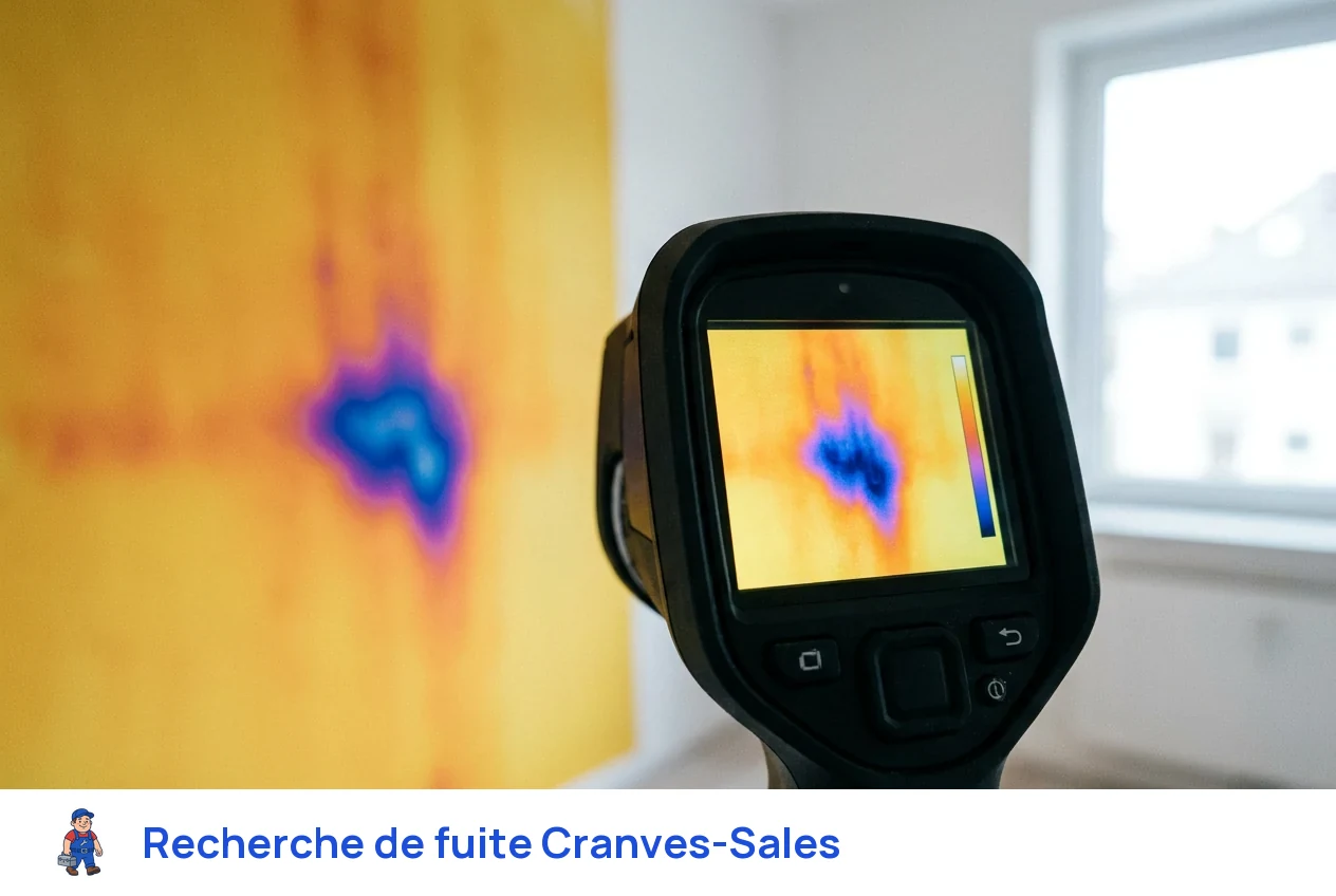 Recherche de fuite à Cranves-Sales