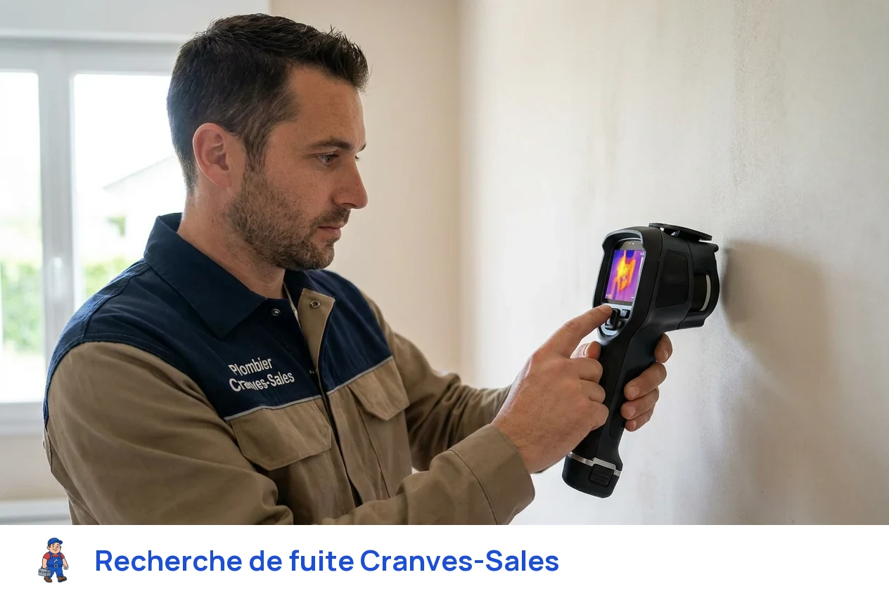 Recherche de fuite à Cranves-Sales