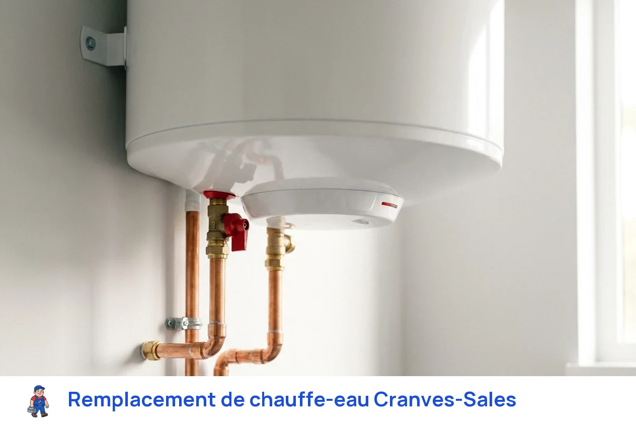 Remplacement de chauffe-eau à Cranves-Sales
