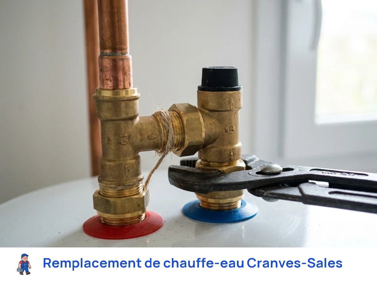 Remplacement de chauffe-eau à Cranves-Sales