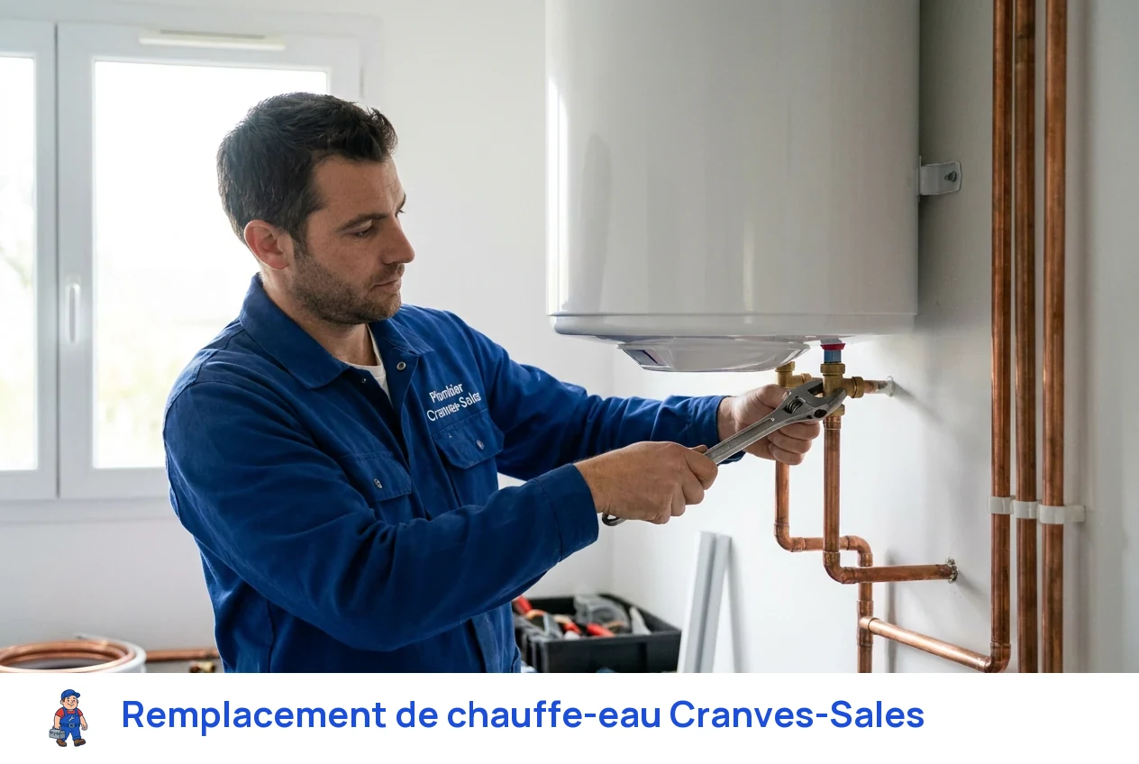 Remplacement de chauffe-eau à Cranves-Sales