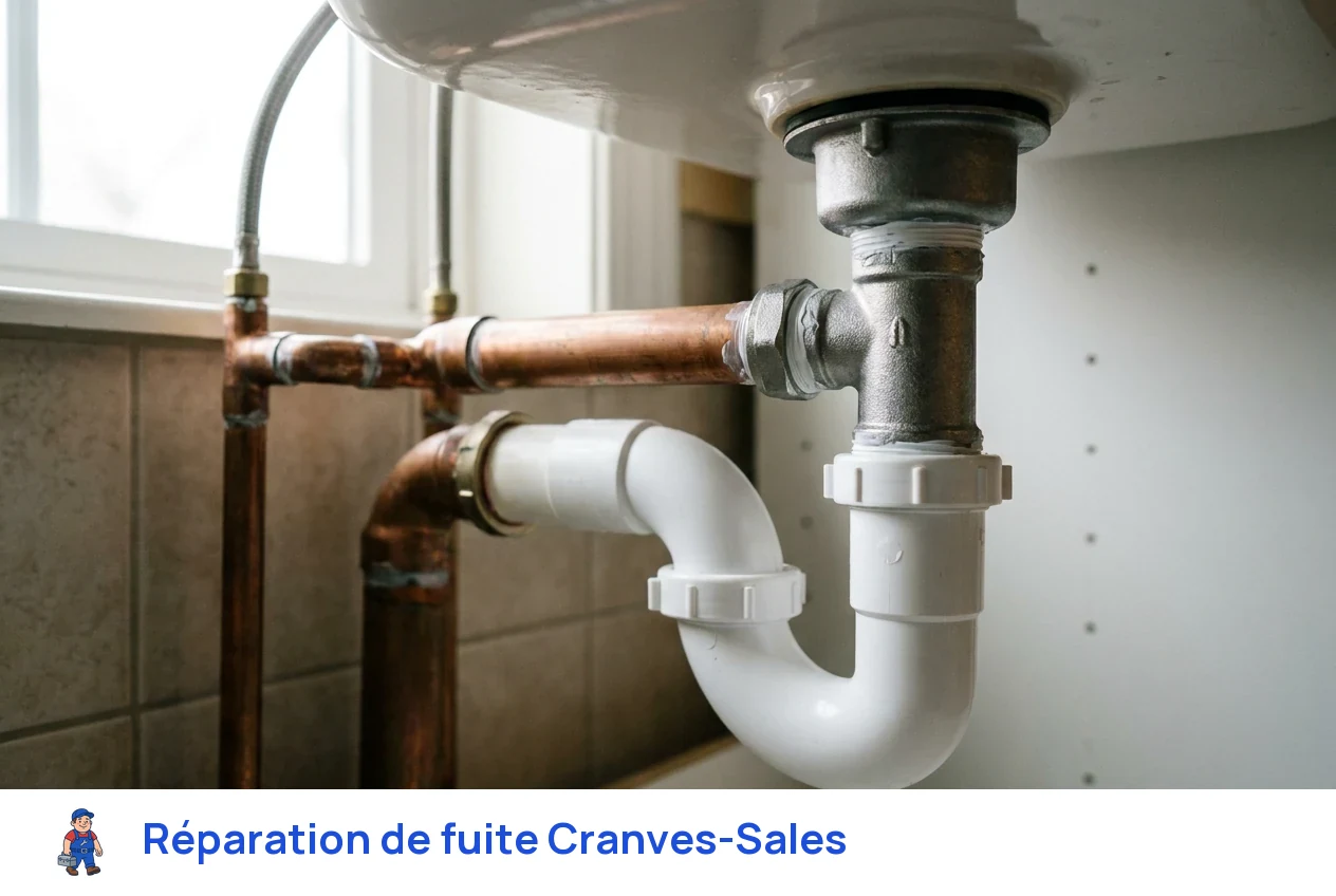 Réparation de fuite à Cranves-Sales