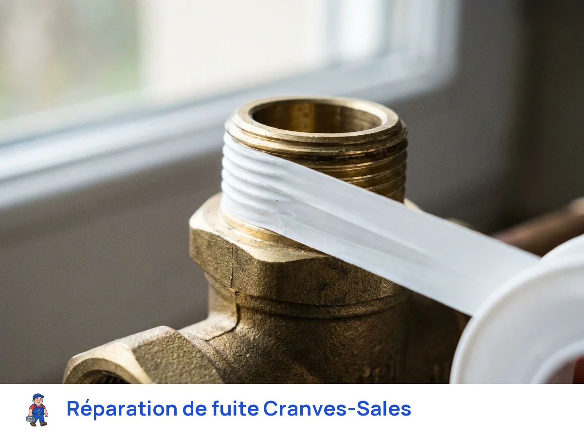 Réparation de fuite à Cranves-Sales